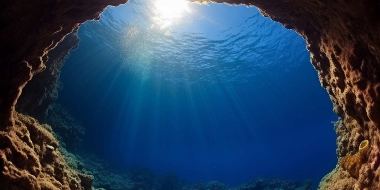 Enorme caverna submarina de casi 300 metros de profundidad se despliega en un área de 14.000 metros cuadrados