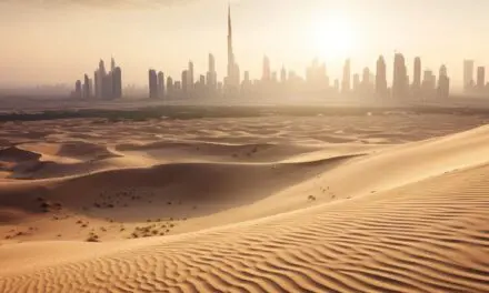 Cómo una superficie de arena vacía en Dubái rompió récords al venderse por US$ 34 millones