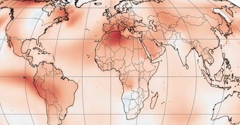 La NASA ha afirmado que julio 2023 registra la temperatura más alta en 143 años