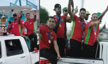 Calurosa bienvenida en Las Tunas a los nuevos campeones del béisbol cubano