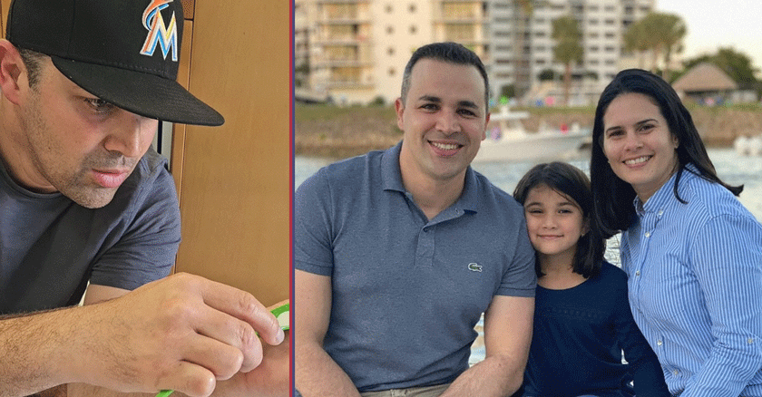 Un nuevo integrante en la familia del actor cubano Lieter Ledesma: «Mateo Bichín»