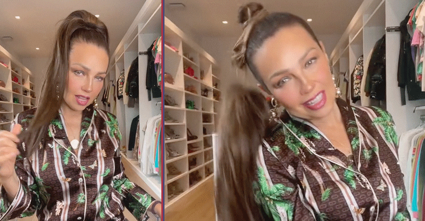 El divertido incidente de Thalía en TikTok: ¡Se Le Cae la Peluca!