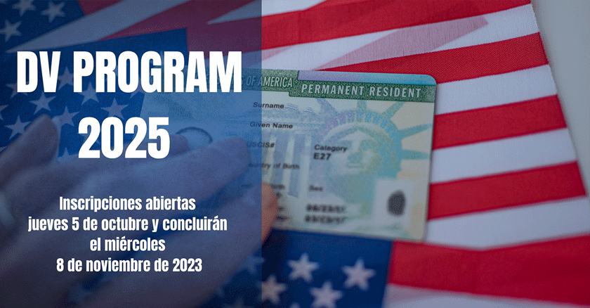 Lotería de Visas 2025: Conoce cómo inscribirte, fechas, requisitos y costos
