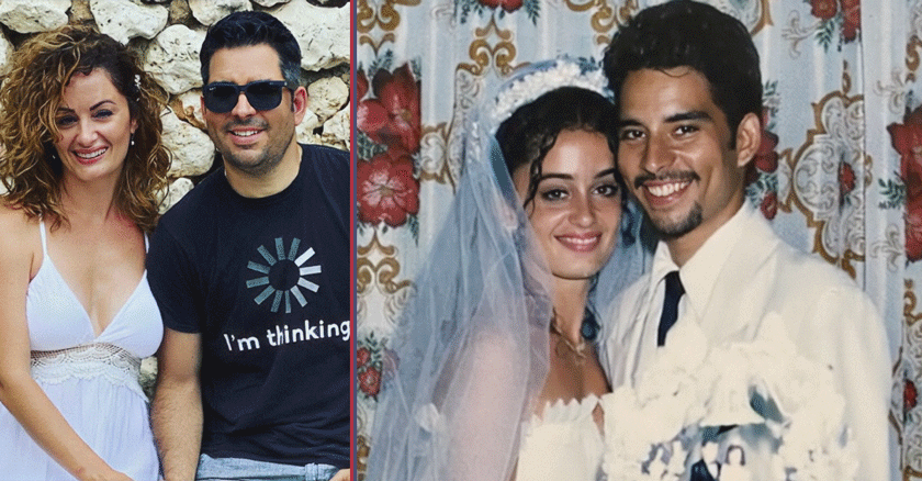 Luis Silva y su esposa Yary Martínez, celebraron 21 años de matrimonio