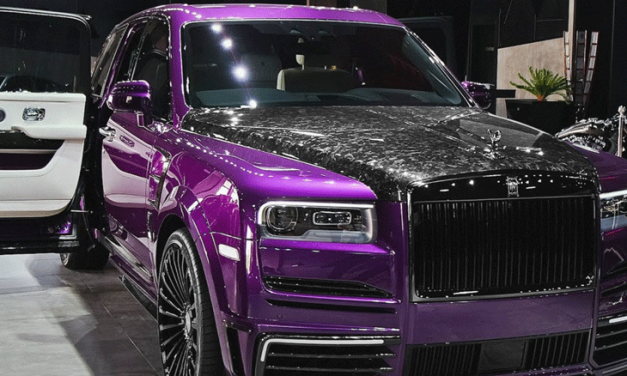 Hallan el Rolls Royce púrpura robado en Florida, el audaz robo fue captado en cámara