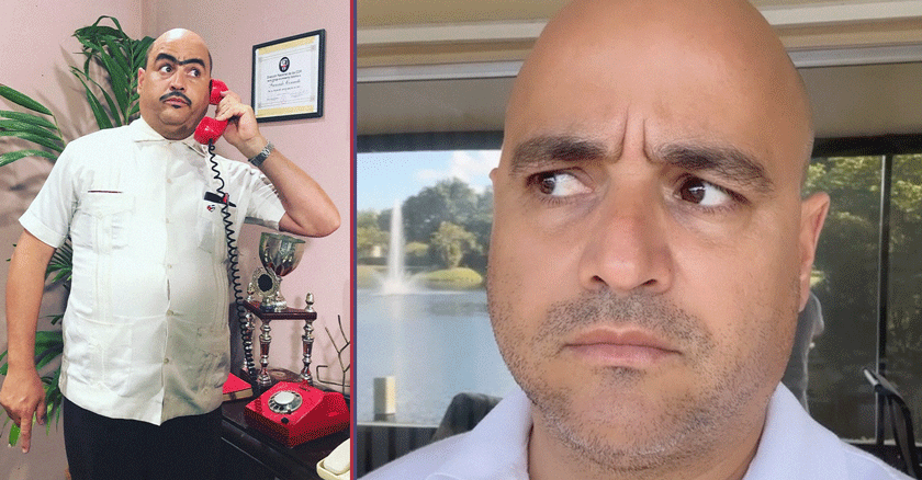 Andy Vázquez de rodillas: ¡»Con Filo», sáquenme de nuevo! al ganar 10.000 seguidores en 3 días