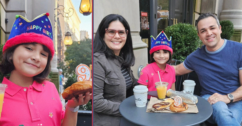 Paola Ledesma, la joven pianista que sorprende a todos en su cumpleaños en Nueva York