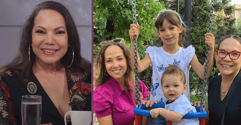 Luisa María Jiménez, la talentosa y querida actriz cubana, se reencuentra con su hija y nietos en Italia
