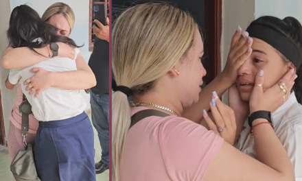 El abrazo más esperado: Madre e hija se reencuentran tras cuatro largos años de separación