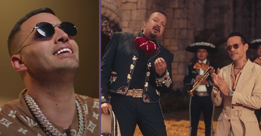 La emoción de Lenier Mesa al ver a Marc Anthony y Pepe Aguilar interpretar su tema «Ojalá te duela»