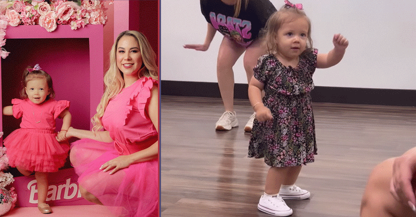 Victoria, la hija y heredera del talento de Srta Dayana se roba el show con su baile