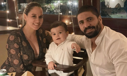 «Los amo»: Alejandro Cuervo desborda amor por su esposa e hijo en redes